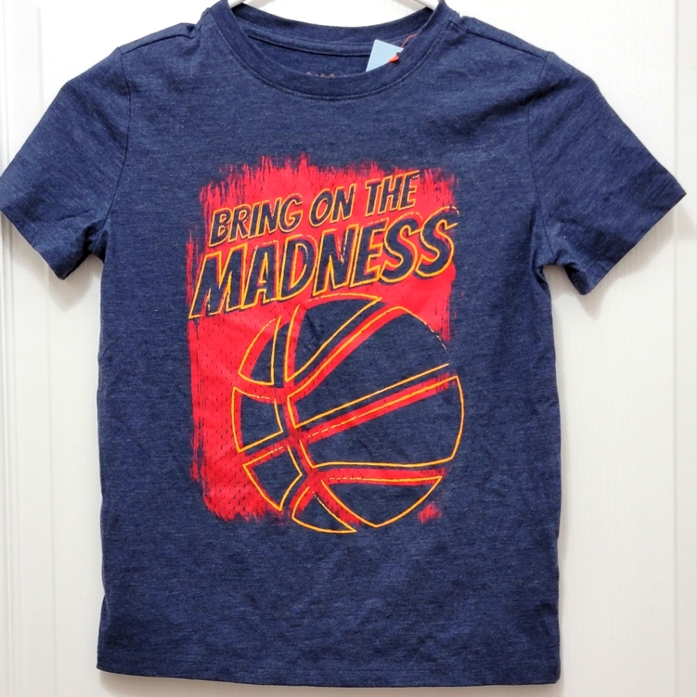 ``K25630 NWT Cat & Jack Bring on the Madness Tee